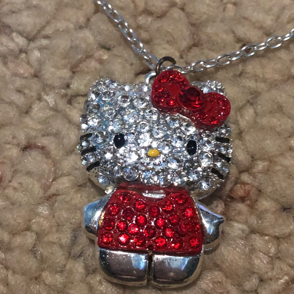 Hello kitty bling chain